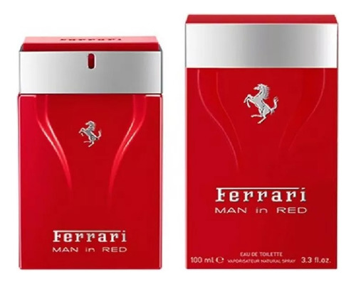 Fragancia Perfume Ferrari Man In Red Eau De Toilette 100ml