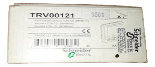 Pantalla Schneider Trv00121 Modulo Fdm121 No Power Logic