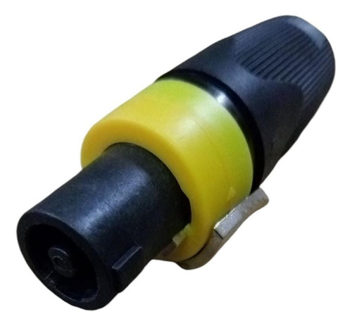 20 Conectores Generico Compatible Con Speakon Machos/hembr Machos Y Hembras Amarillos