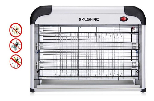 Insectocutor Mata Mosca Mosquito Kushiro 20w Alcance 80 M²