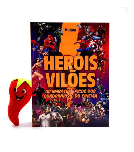 Revista Guia Heróis X Vilões Os Embate Épicos Dos Quadrinhos