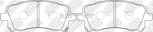 Pastillas De Freno Subaru Legacy 2.0 2001 Nibk