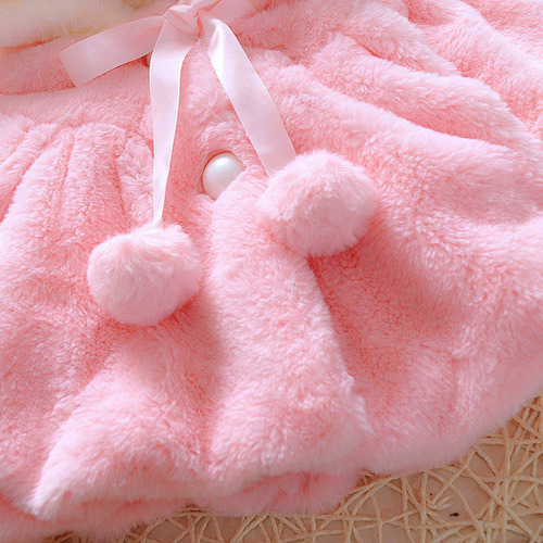 Sudadera Con Capucha De Invierno Para Niñas Pequeñas, Color