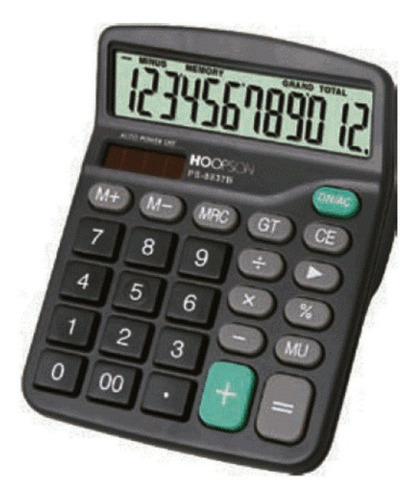 Calculadora De Mesa 12 Dígitos Ps-8837b