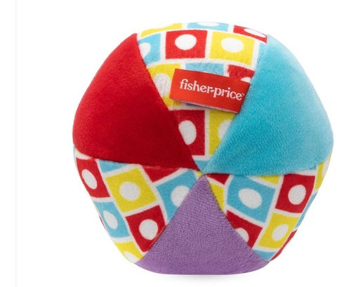 Imagen 4 de 4 de Pelota Con Sonajero Leon Fisher Price Para Bebe Color Amarillo Diseño León