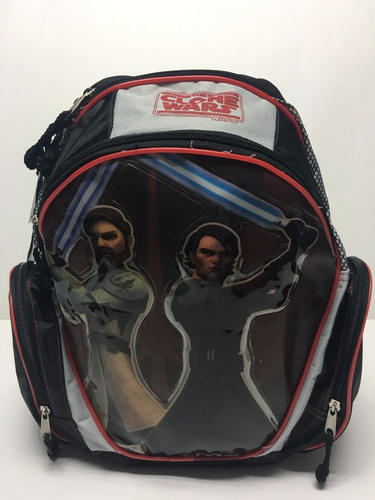 Mochila Back Pack Clones Star Wars Obi Wan Anaki Skywalker