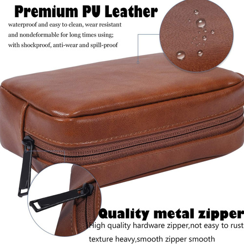 Bolsa Suave Universal De Electrónica Y Accesorios En Cuero A