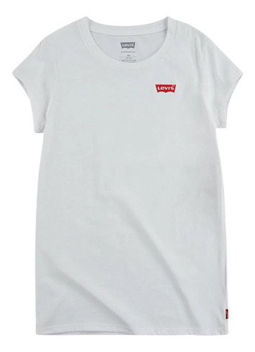 Camiseta Branca Infantil Levi's Original - Ref.pc9lk002-0310