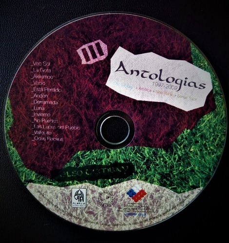 Elso Tumbay Antologías 1997-2009 (2010) 3 Cd Chileno