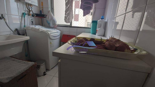 Apartamento Com 3 Dormitórios À Venda, 64 M² Por R$ 318.000 - Vila Antonieta - São Paulo/sp - Ap0177