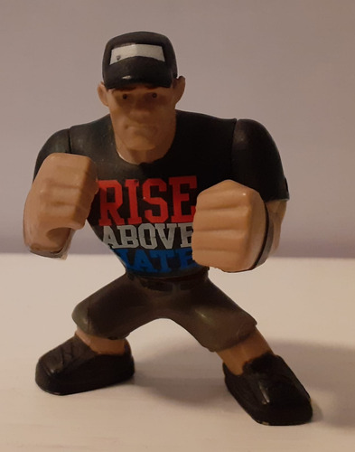 Mini Figuras Articuladas Lucha Tm Wwe Mattel John Cena Unico (Usado)