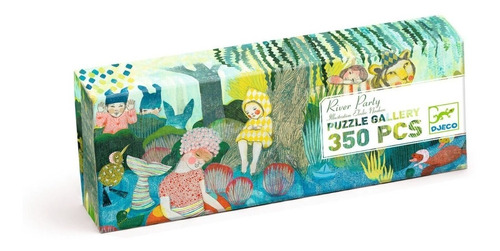 Puzzle Gallery River Party 350 Piezas Djeco