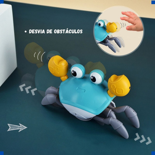 Juguete Cangrejo Musical Para Bebés
