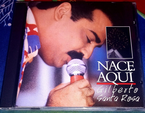 Cd Excelente Estado, Gilberto Santa Rosa Nace Aqui Salsa