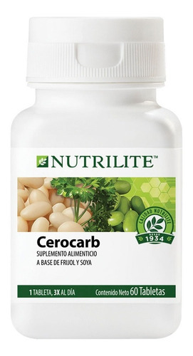 Vitaminas Nutrilite Cero Carbs Bloqueo Carbohidratos 60 Tabs Sabor Sin Sabor