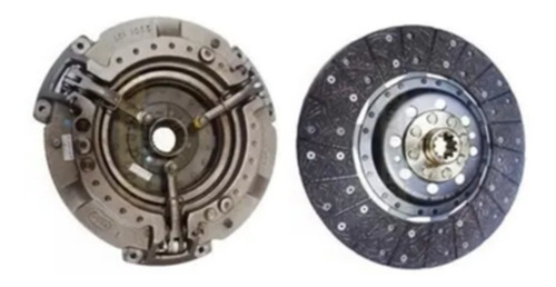 Imagem 1 de 1 de Plato E Disco Embreagem Trator Massey 85x/265/275/290 (kit)