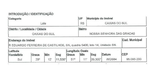 Imagem 3 de 7 de Terreno Em Caxias Do Sul