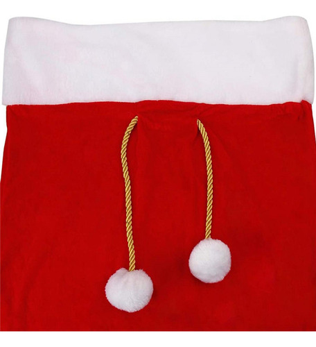 Saco De Regalo De Bolsa De Papá Noel De Navidad Suministros