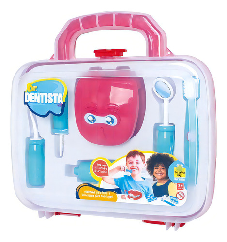 Kit de dentista infantil Mini Doctor Samba Toys, 6 piezas