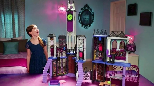Monster High Escuela De Lujo Casa Mansion Muñecas Mattel