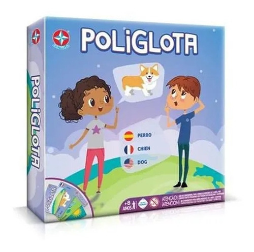 Jogo Infantil Poliglota Estrela