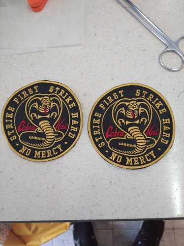Imagen 2 de 2 de Parche Bordado Cobra Kai
