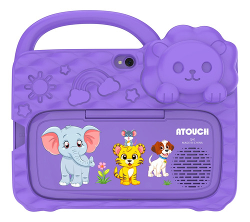 Tablet Infantil Atouch Q40 256 Gb 7 Con 8 Gb De Ram 5g Wifi Rosa
