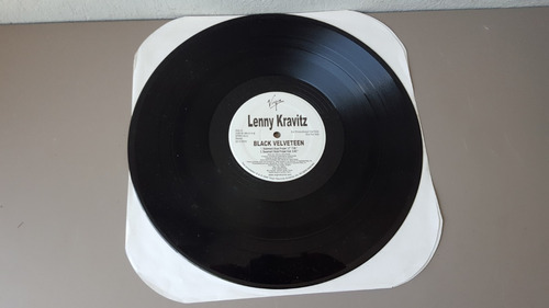 Disco Acetato Promo Lenny Kravitz Black Velveteen