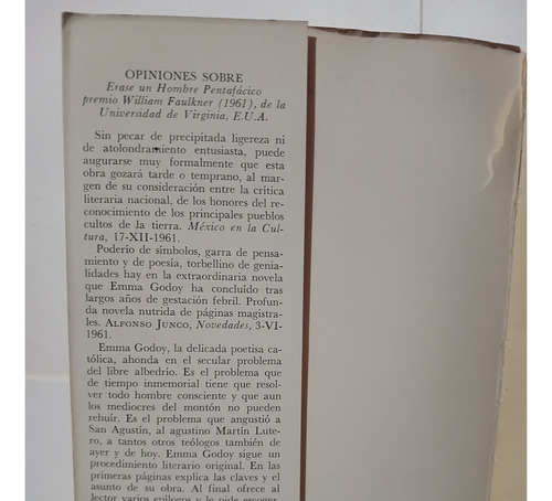 Érase Un Hombre Pentafácico / Emma Godoy / 3a Edición Jus (Usado)