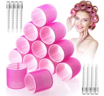 Comprar Rodillos De Rizador De Pelo Jumbo, Juego De 24 Rodillos De P
