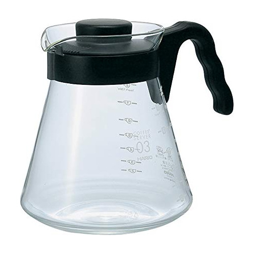 Hario V60 - Jarra De Vidrio Para Caf (33.8fl Oz, Apta Para