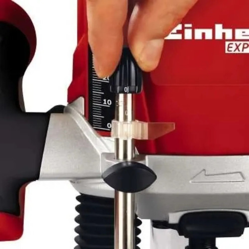 Imagen 6 de 10 de Fresadora Router Rebajadora Tupi Einhell 1200w + Acces 6-8mm