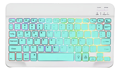 Teclado Sem Fio Com Retroiluminação Para iPad Android Window