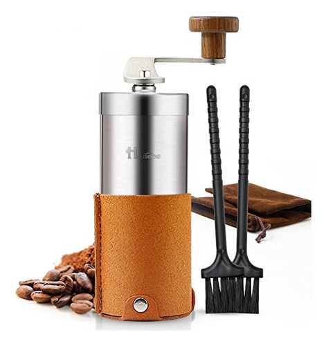 Portable Manual Coffee Grinder Set Professional Conical...