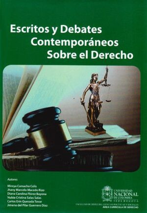 Libro Escritos Y Debates Contemporáneos Sobre El Derecho