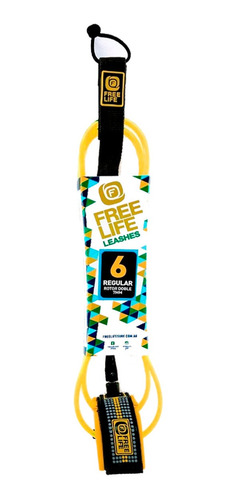 Imagen 2 de 7 de Leashes Surf Pitas 6´ Reg Surfing Profesional