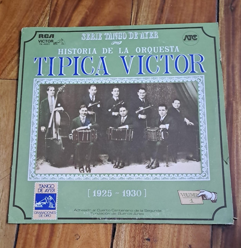 Vinilo Orquesta Típica Víctor 1925-1930 Tango De Ayer