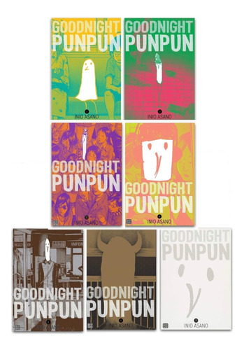 Goodnight Punpun Volumen 1-7 En Inglés Oyasumi Punpun