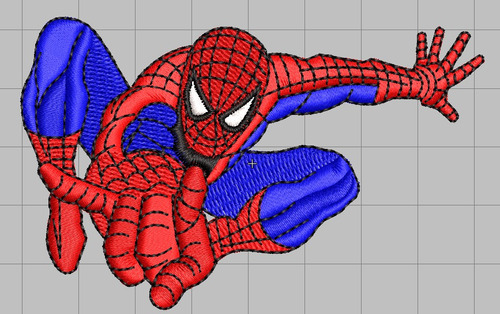 Hombre Araña2 Ponchada/diseño Para Bordar