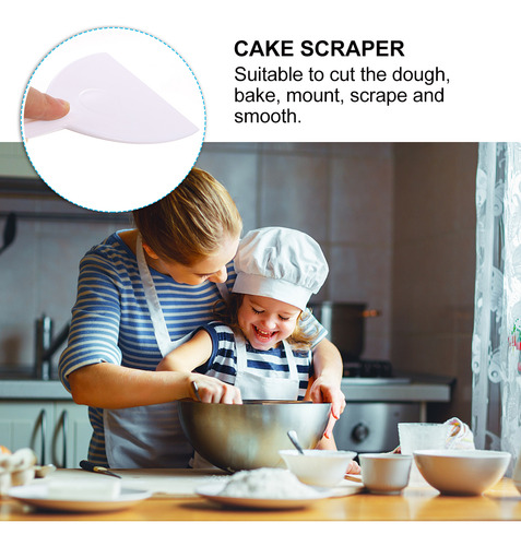 Espátula De Espátula Para Tartas Scraps For Cakes, 4 Unidade