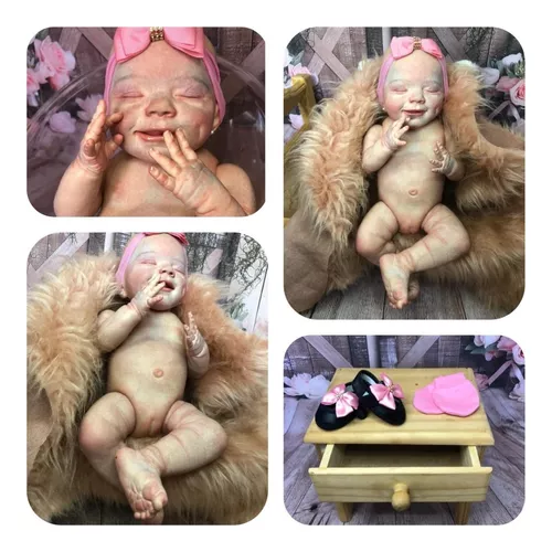 BEBÊ REBORN MENINO 48 CM REALISTA 3 D