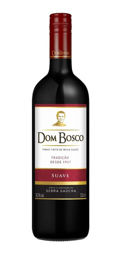 Kit Vinho Dom Bosco Tinto Suave 750ml 3 Unidades