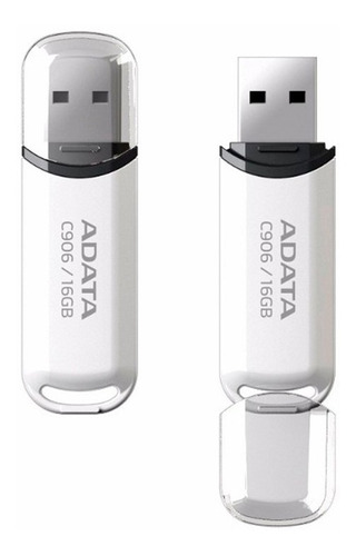 Memoria Usb C906 16gb Blanco Adata Mayoreo Barata