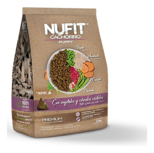 Croquetas Nufit Cachorro 20 Kg Puppy By Nupec Alimento Perro