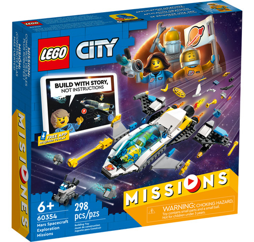 Lego City Misiones De Exploracion Espacial De Marte 60354