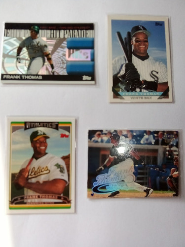 Frank Thomas Hof(2014)  Lote De Tarjetas De La Mlb 