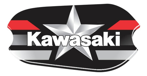 Adesivo Kawasaki Protetor Fluido Freio Resinado 3 M Mod 12 Cor Multicolorido