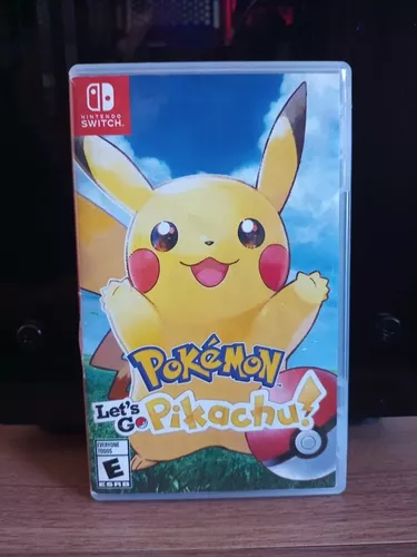 Jogo Nintendo Switch Pokemon Lets Go Pikachu Fisico