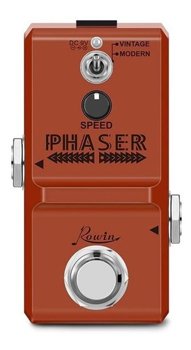 Pedal Phaser Rowin Guitarra Mini Pedal