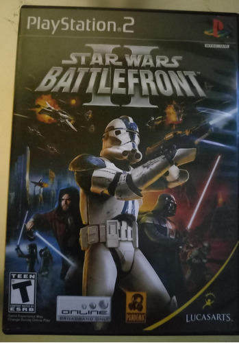  Star Wars Battlefront 2 Playstation 2juego Físico Original